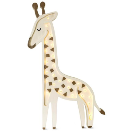 Little Lights, Nattlampa till barnrummet, Giraff beige