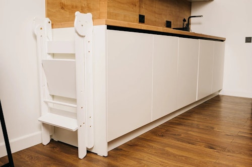 Kitchen helper foldable, natural