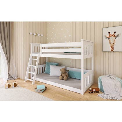 White bunk bed, Kent 90x200