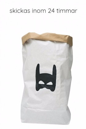 Tellkiddo paper bag batman superhero