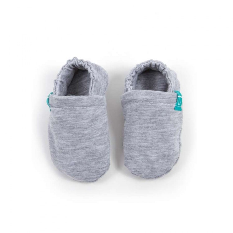 Newborn Mockasiner - Grey barn färgglada mockasiner