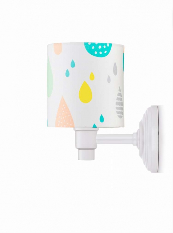 Wall lamp pastel raindrops 