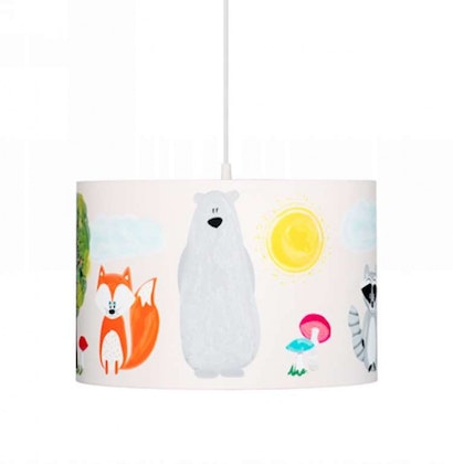 Ceiling lamp forest friends