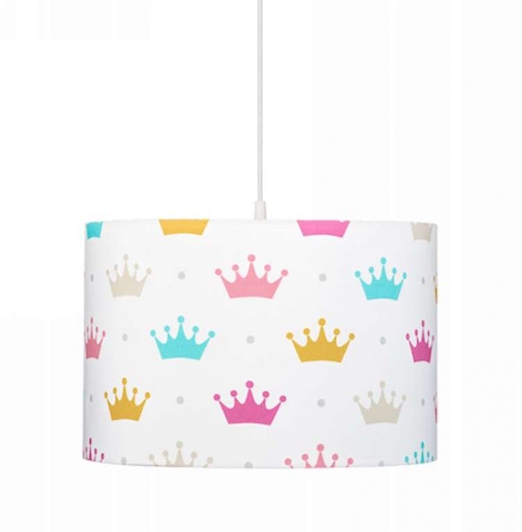 Ceiling lamp princess crowns 