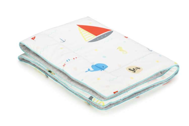 Baby blanket, babypled, play data 80x100 adventure in the sea 