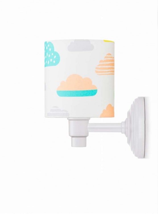 Wall lamp pastel clouds 