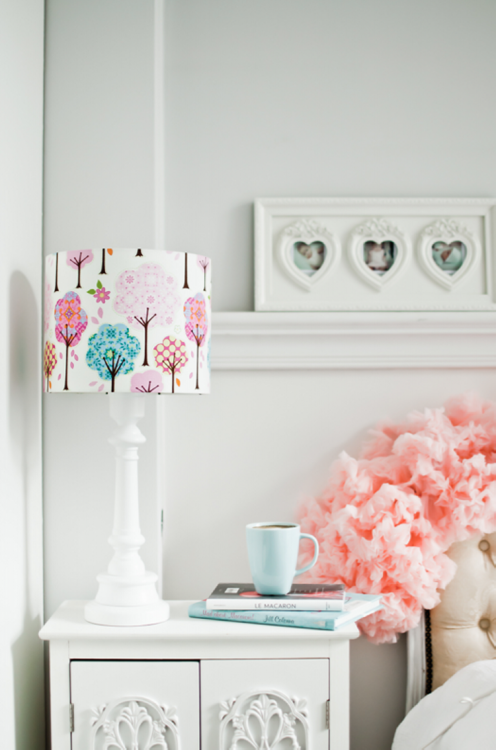 Table lamp fairy tail forest 