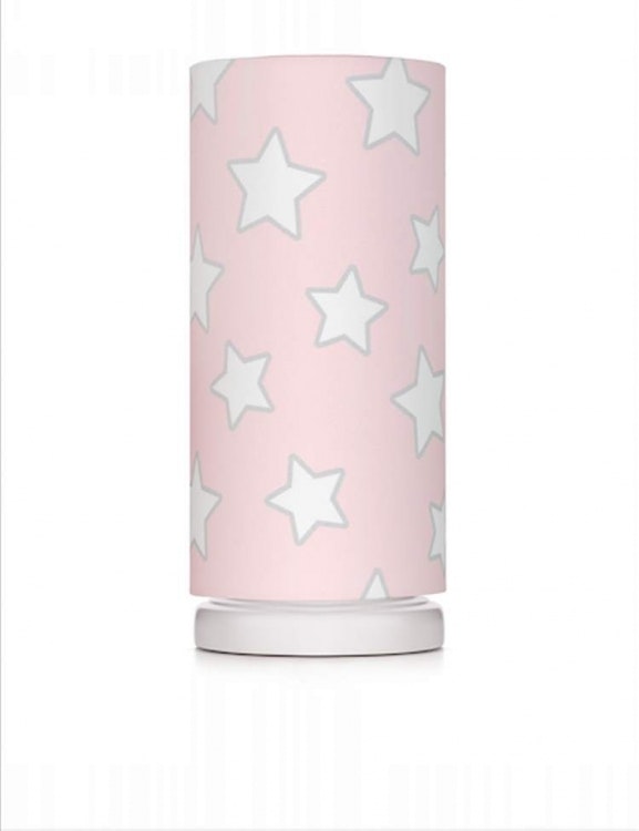 Bed lamp pink stars 