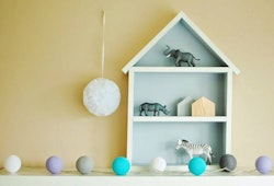 House shelf grey, XL.