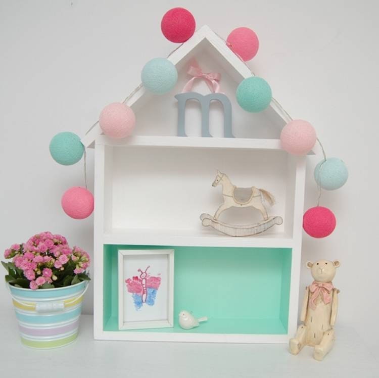 House Shelf mint, XL 