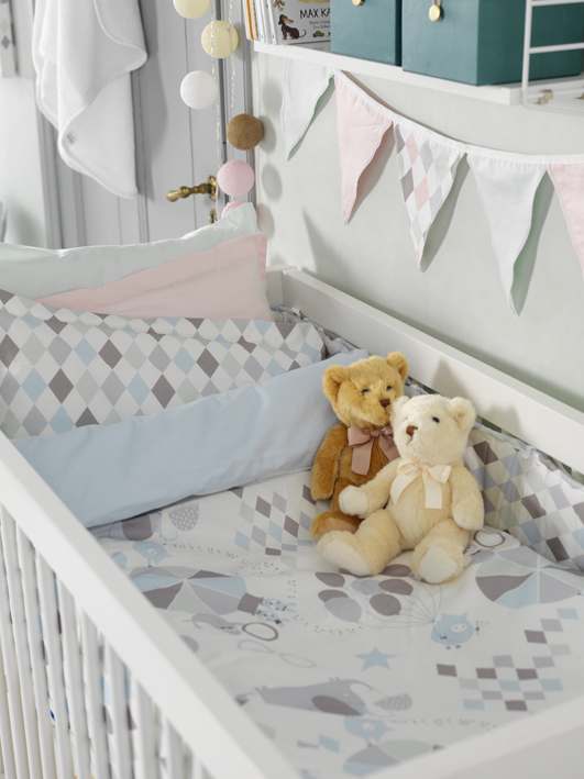 Garland to the children's room, NG baby harlequin pink 