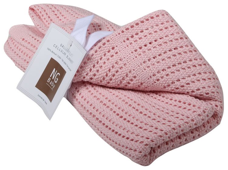 NG Baby Cellular blanket, Pink 
