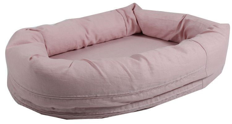 Baby nest - Sleeping pillow light pink NG Baby Mood 