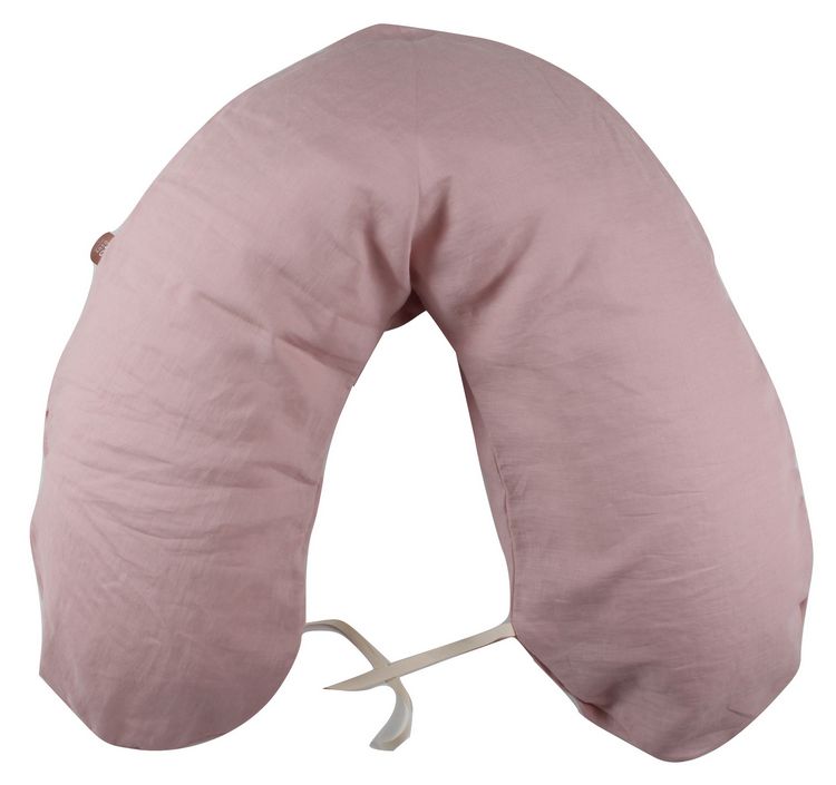 Large pink breastfeeding pillow NG Baby Mood series 
