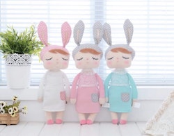 Pink rabbit doll