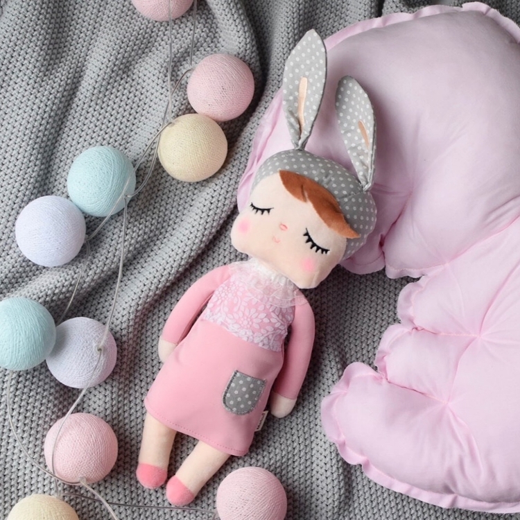 Pink rabbit doll 