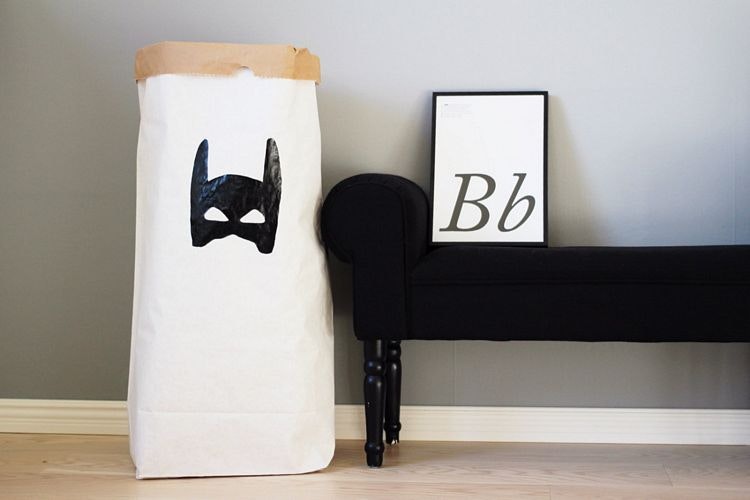 Tellkiddo papperspåse batman superhero 