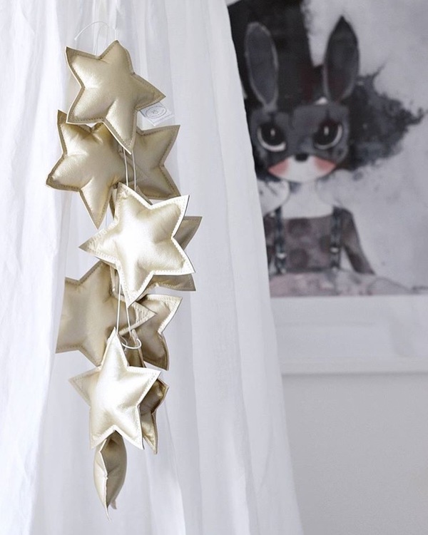 Garland gold stars Cotton & Sweets 
