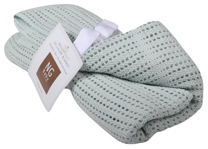 NG Baby Jelly Blanket, ocean mint