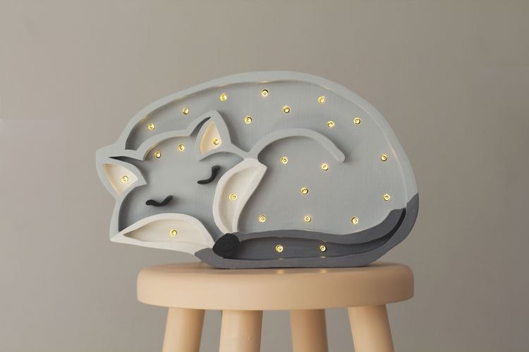 Little Lights, Night light for the children's room, Wolf 