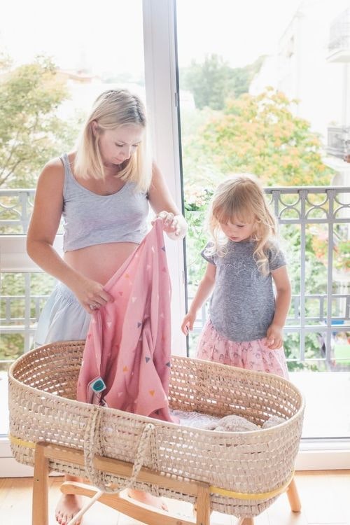 Snuttefilt muslin-bambu, botanic & pink, Pink No More - 2-pack