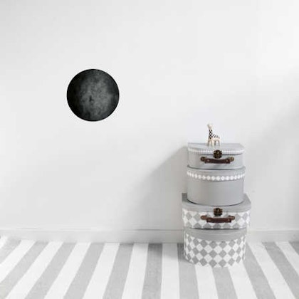 Almost black moon wall stickers, Stickstay