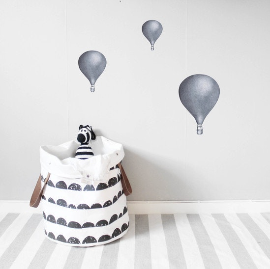 Dark blue balloons wall stickers, Stickstay Dark blue balloons wall stickers, Stickstay