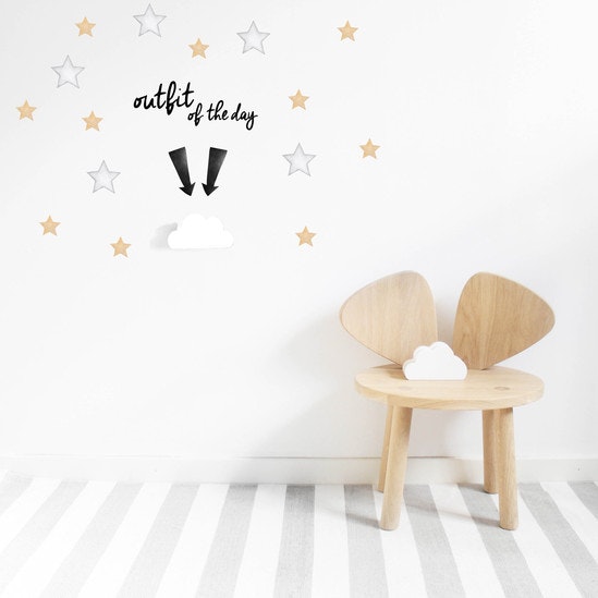 Outfit of the day wall stickers, Stickstay 