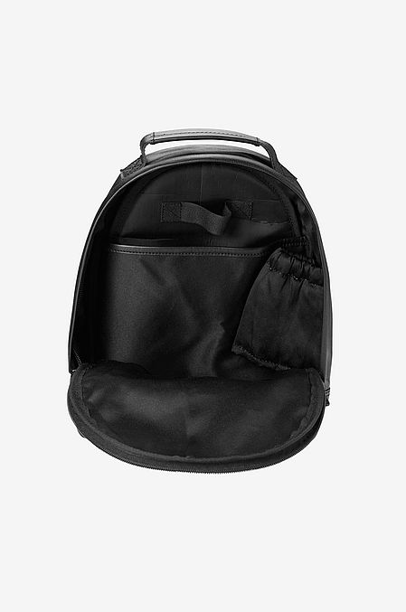 Ryggsäck Back Pack MINI - Black Leather, Elodie Details 
