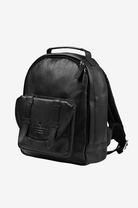 Ryggsäck Back Pack MINI - Black Leather, Elodie Details Ryggsäck Back Pack MINI - Black Leather, Elodie Details