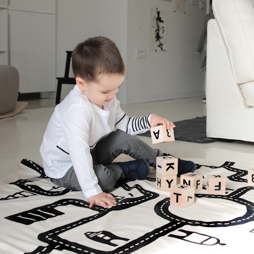 Car Mat Little Village Play mat, Ooh no