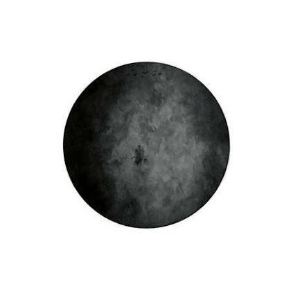 Nästan svart måne väggklistermärken, Stickstay