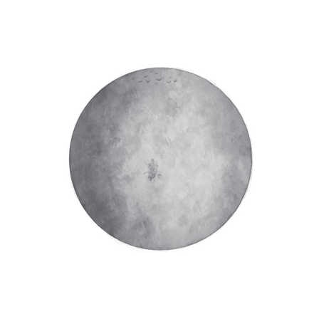 Grey moon wall stickers, Stickstay 