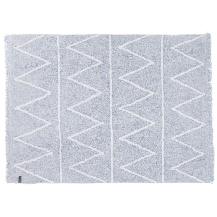 Lorena canals matta till barnrummet 120 x 160, hippy blue ...