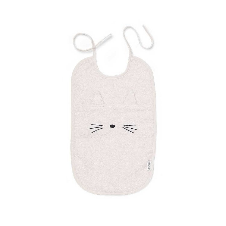 Liewood bib Theo Terry Cat Sweet Rose 