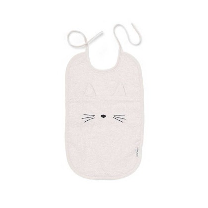 Liewood bib Theo Terry Cat Sweet Rose