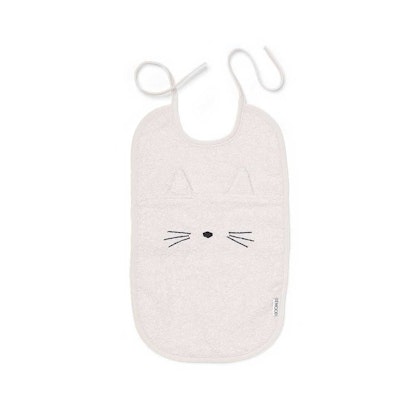 Liewood bib Theo Terry Cat Sweet Rose