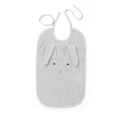 Liewood bib Theo Terry Rabbit Dumbo Grey