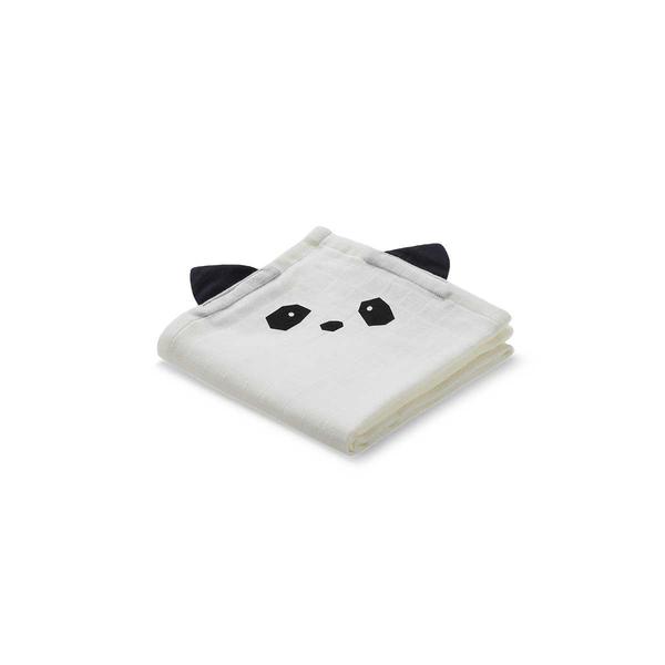 Liewood cuddly blanket Hannah Panda - 2 pack 