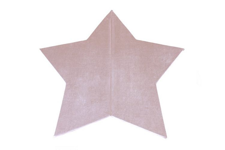 Misioo, Large and flexible play mat, pink star 