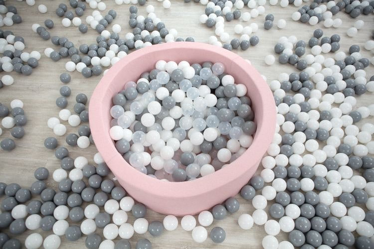 Extra 100 plastic balls of your choice for the ball pit, Misioo 