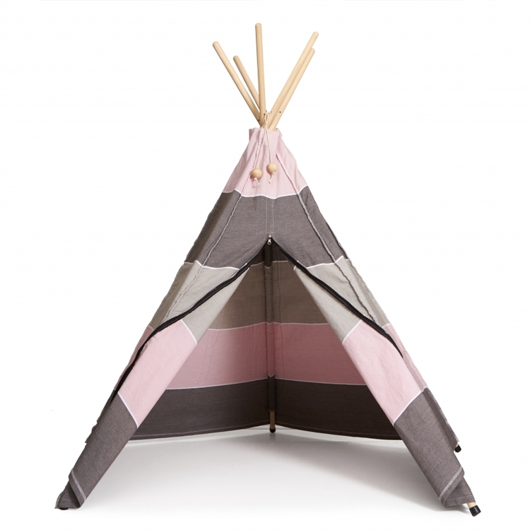 Roommate play tent HippieTipi New North- Grey 