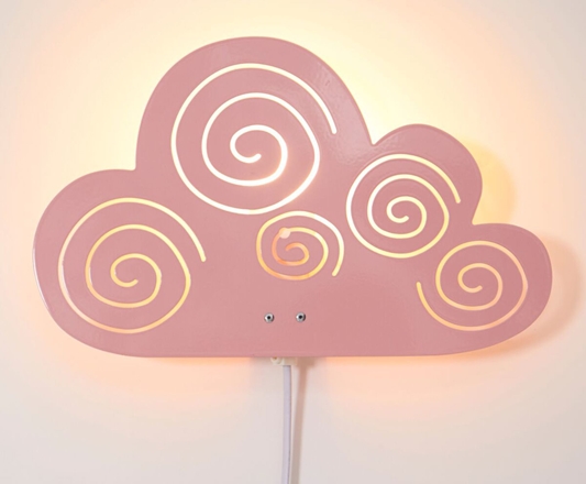Roommate Wall Lamp Cloud Pink 