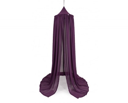 Purple bed canopy for children's room with LED lights , Cotton & Sweets