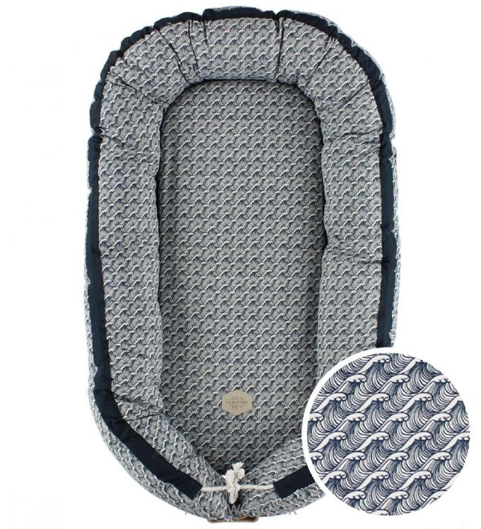 filibabba babynest ocean blue