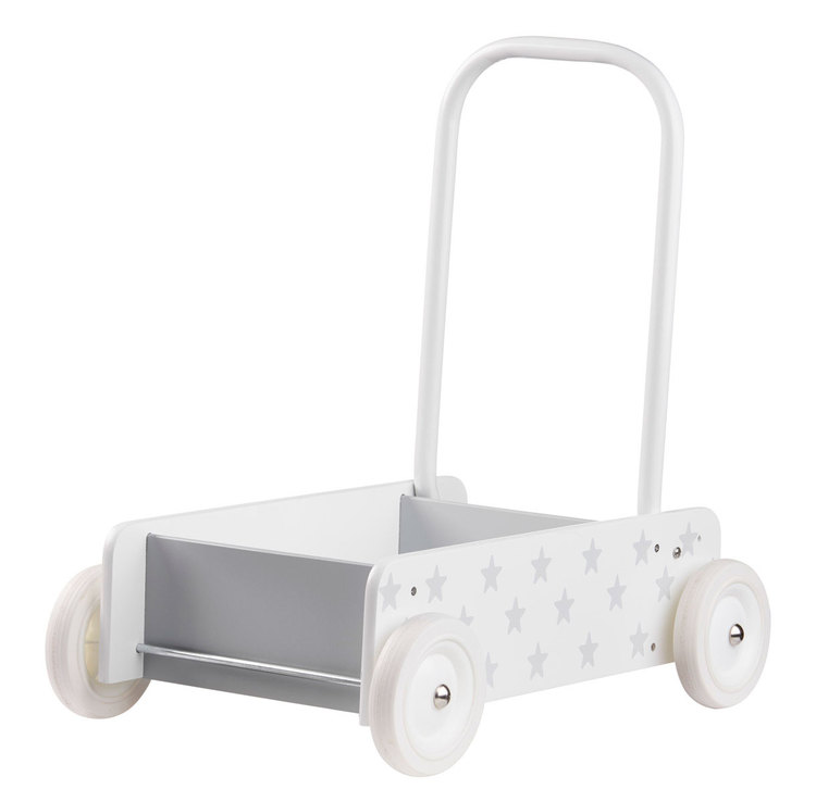 Kid's Concept, Learning to walk stroller, star white/grey Kid's Concept, Learning to walk stroller, star white/grey