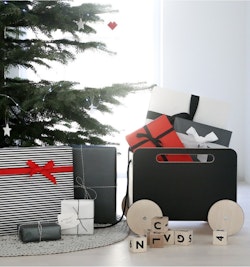 Toy storage on wheels black , Ooh noo