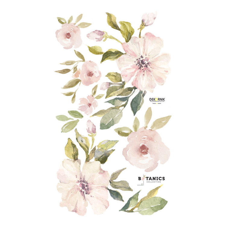 Dekornik, Väggklistermärken till barnrummet magnolias 