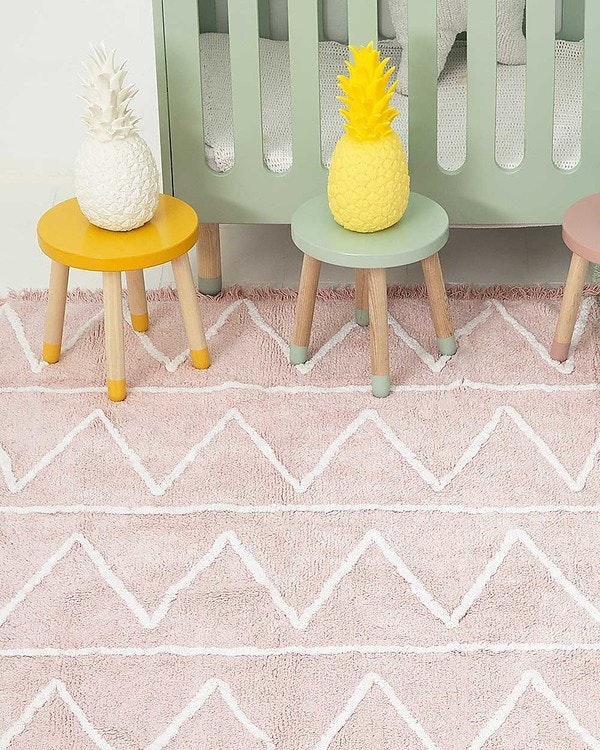 Lorena Canals carpet for children's room 120 x 160, hippy pink 