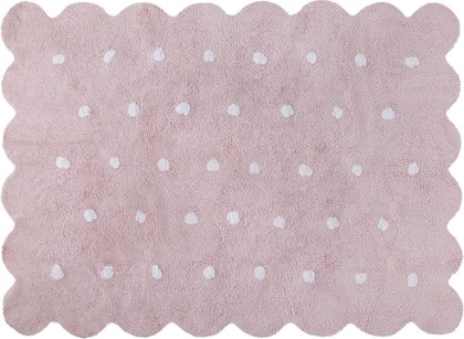 Lorena Canals matta till barnrummet 120 x 160, Galleta rosa